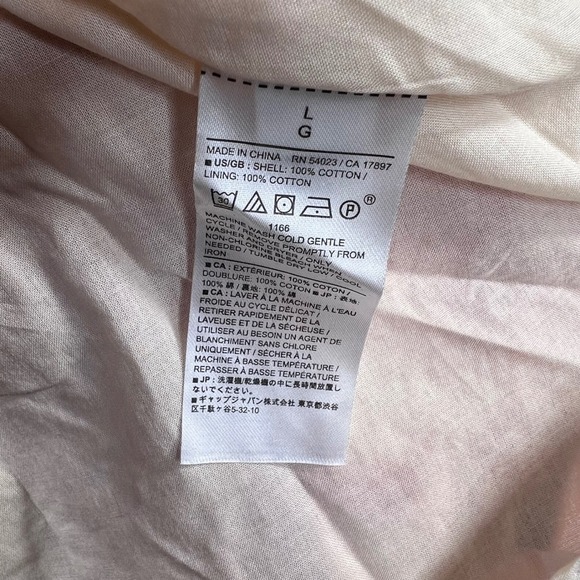 Banana Republic Red White Ikat Tiered Wrap Midi Dress Balloon Sleeve - Picture 12 of 12